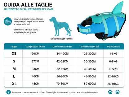 SharkyDog™ - Salvagente cani