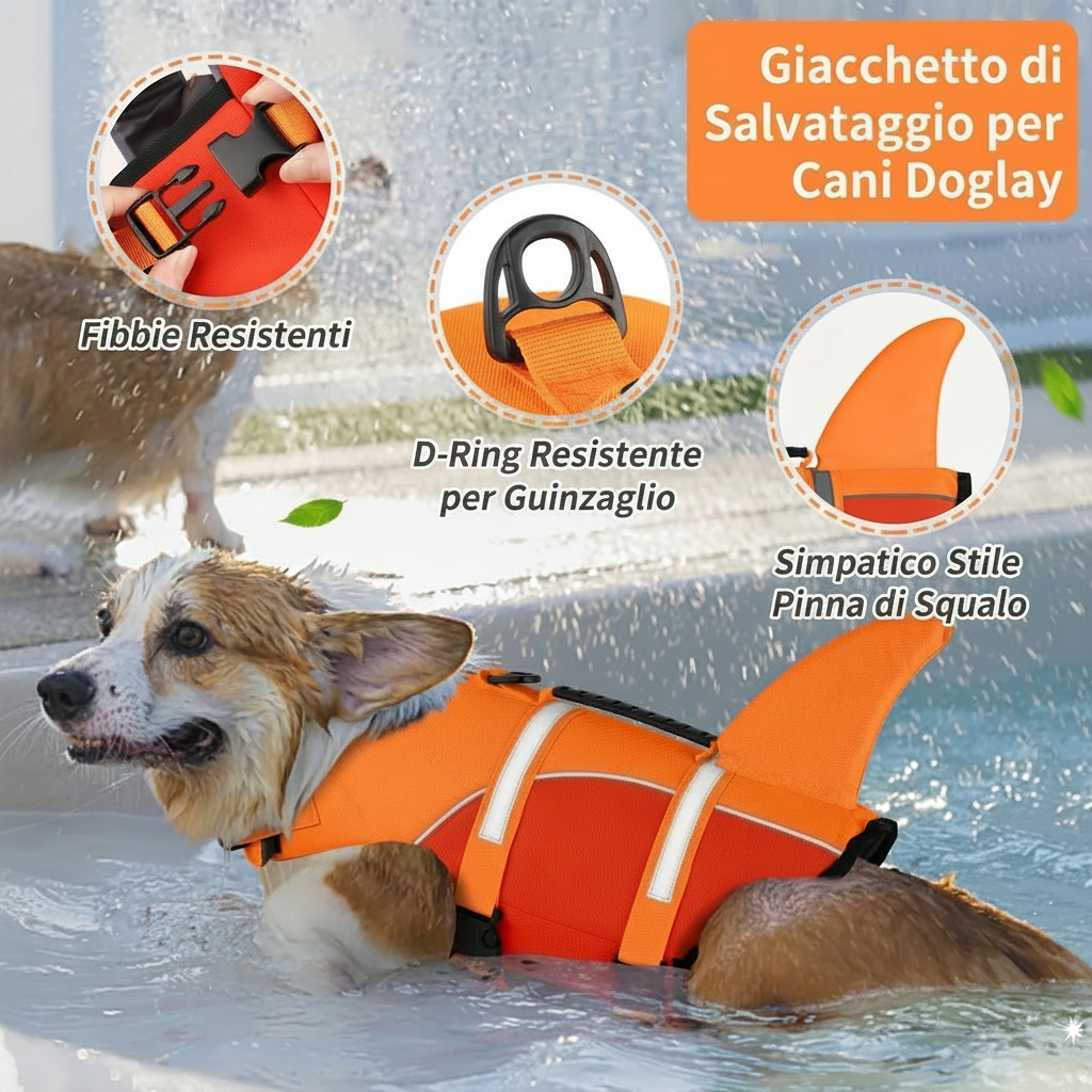 SharkyDog™ - Salvagente cani